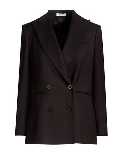 Woman Blazer Black Size 8 Polyester, Viscose, Elastane