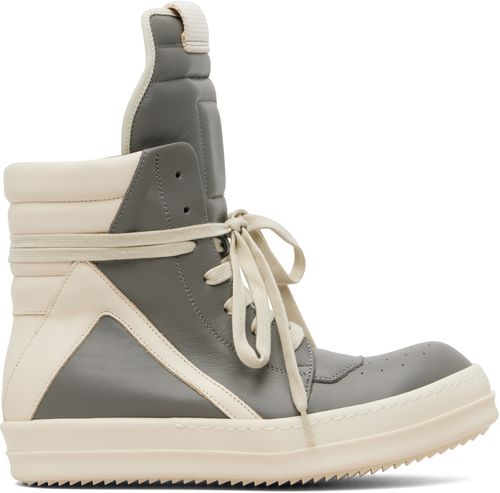 Gray Temple Geobasket Sneakers