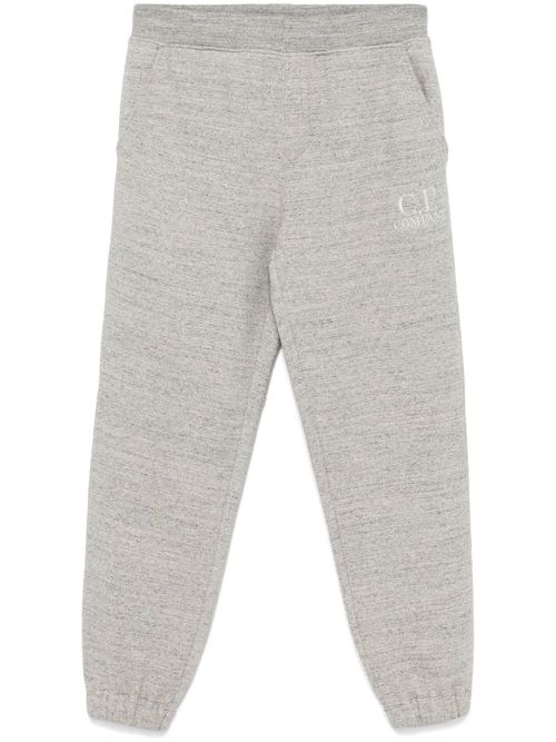 Logo-embroidered track trousers - Grey