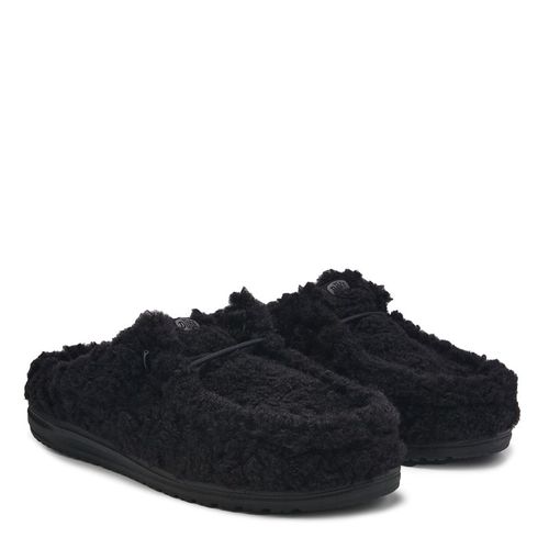 Men's Wally Cozy Slipper Shoes (Cozy Black)