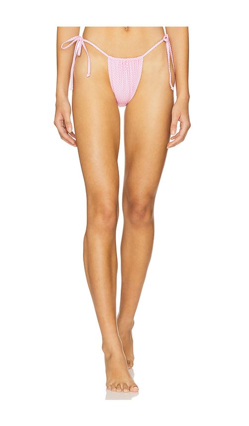 MORE TO COME Solare Bikini Bottom in Pink. -  XS also in L, M