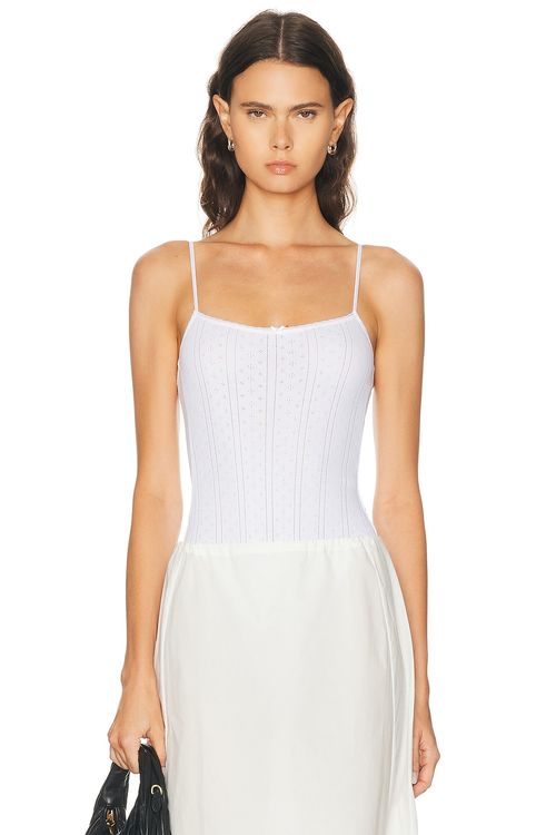 Cou Cou Intimates The Bodysuit in White