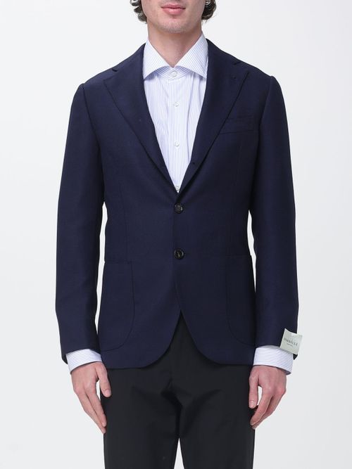 Jacket Men color Blue