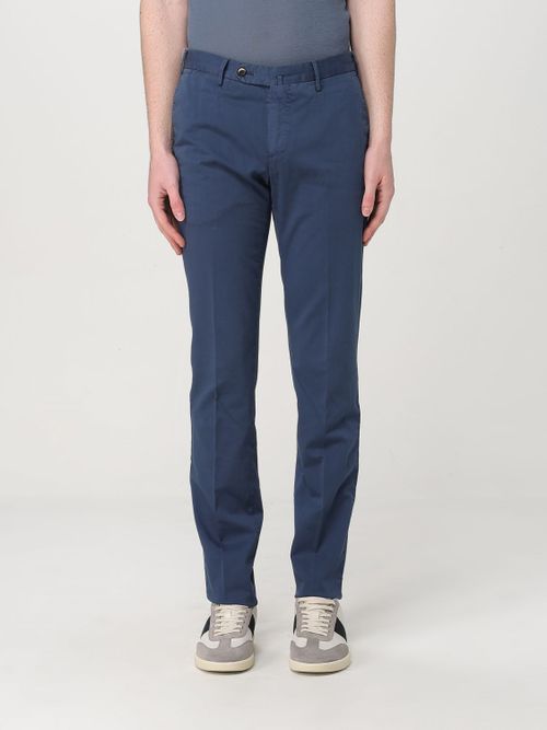 Pants Men color Blue