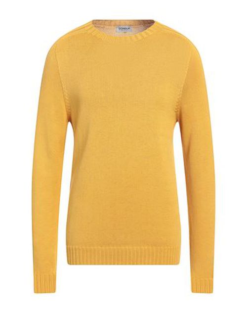 Dondup Man Sweater Marigold Size 38 Cotton