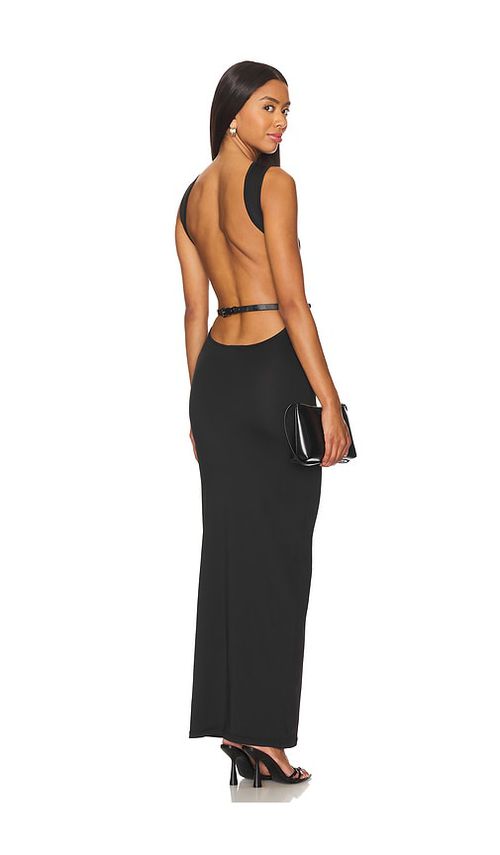 Superdown Trista Maxi Dress in Black. L. Also in