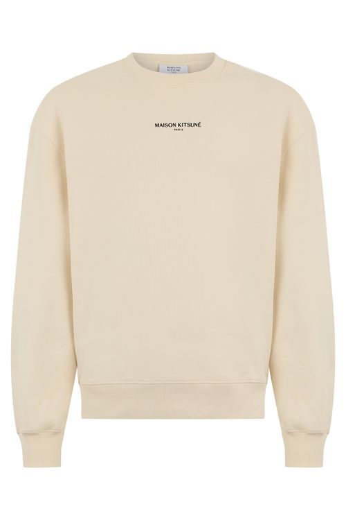 Maison Kitsuné Comfort Fit Sweatshirt with Logo - SS26