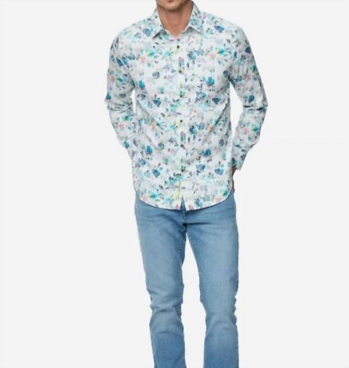 Sumter Floral Cotton-Blend Shirt In Multi