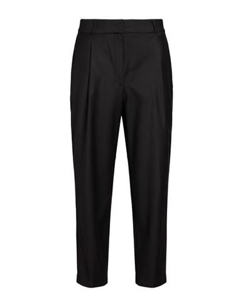 Woman Pants Black Size 6 Recycled polyester, Wool, Elastane