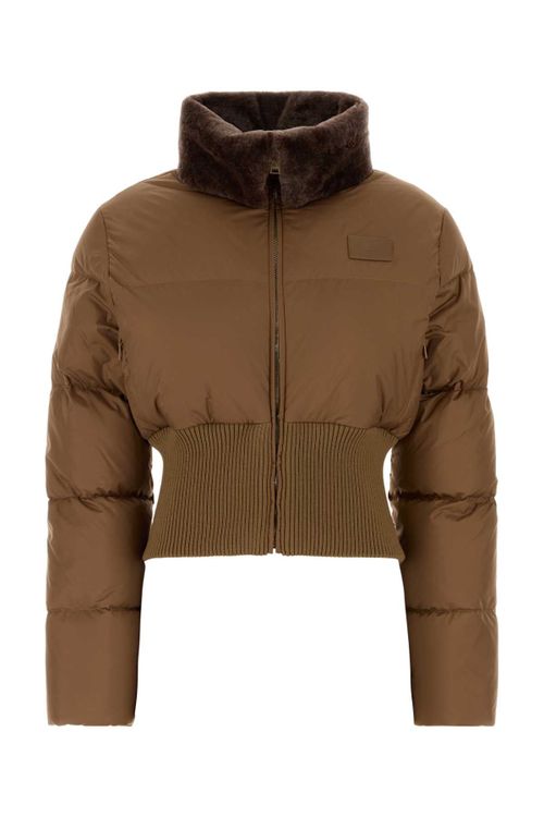 Heritage Down Jacket — Camel