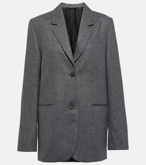 Wool-blend blazer