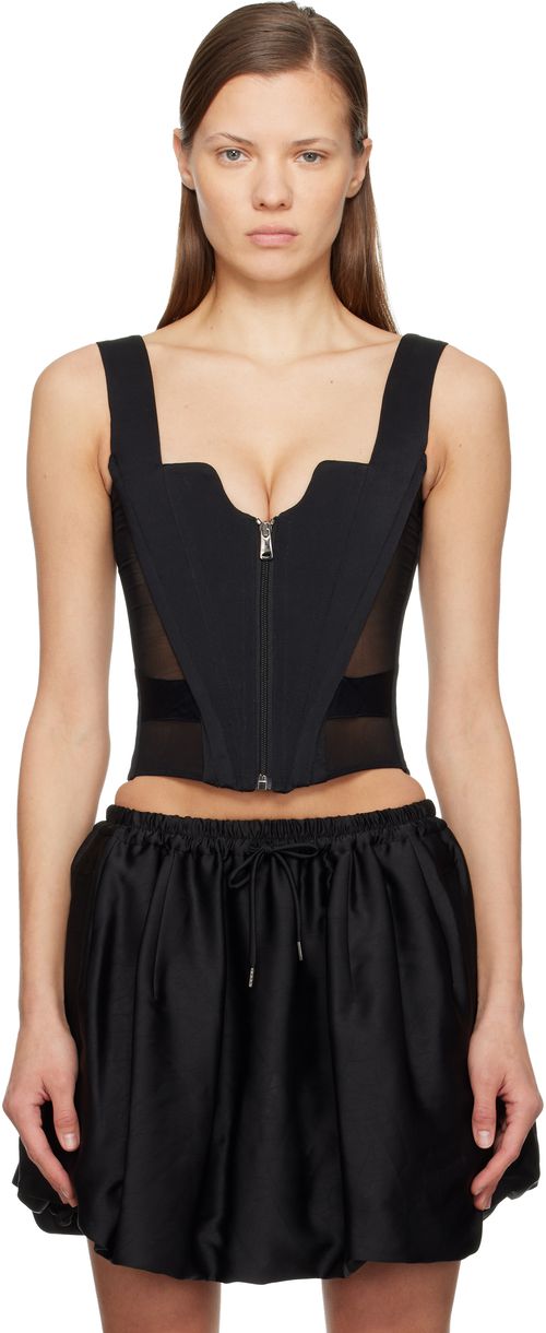Black Juliet Corset Top