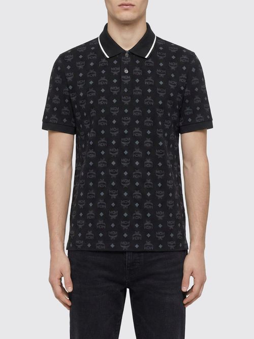 Polo Shirt Men color Black