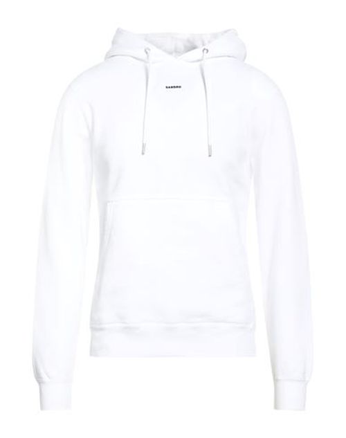 Man Sweatshirt White Size XXL Cotton, Elastane