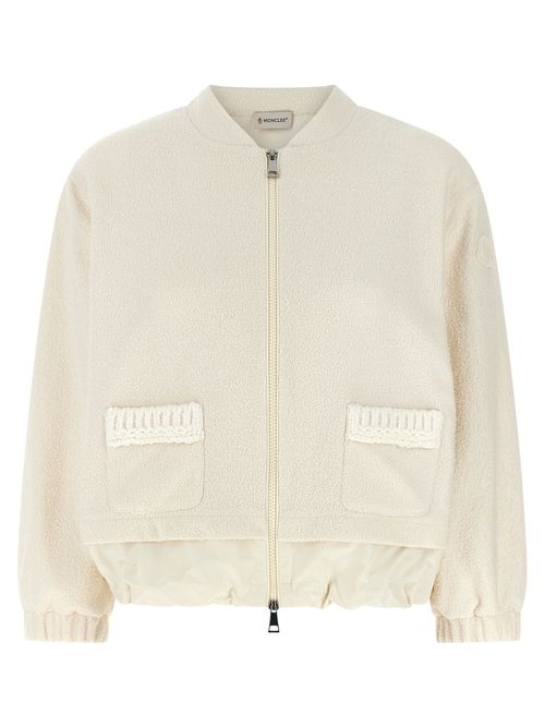 Light Bouclé Jacket — White