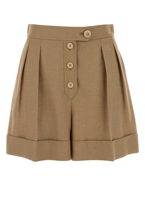 Solid Bermudas — Beige