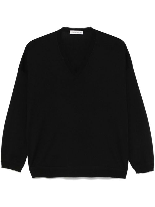 Merino-wool sweater - Black