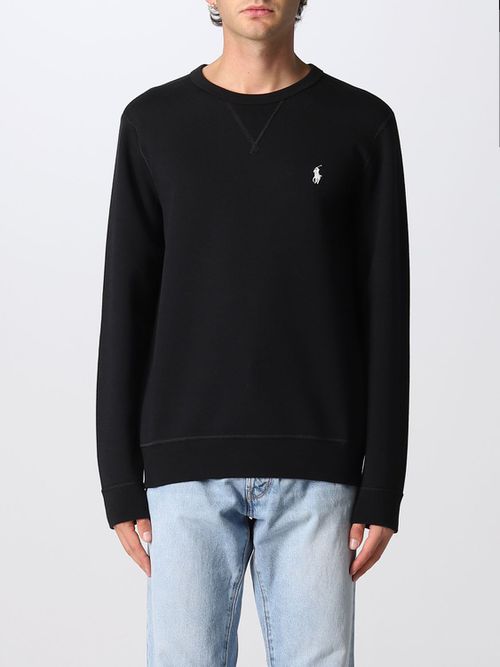 Sweatshirt Men color Black