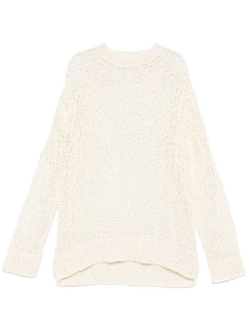 Open-knit sweater - Neutrals