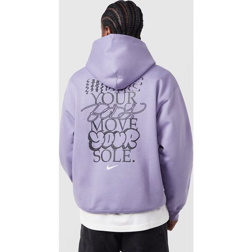 Nike Solo Swoosh Graphic Hoodie, Purple