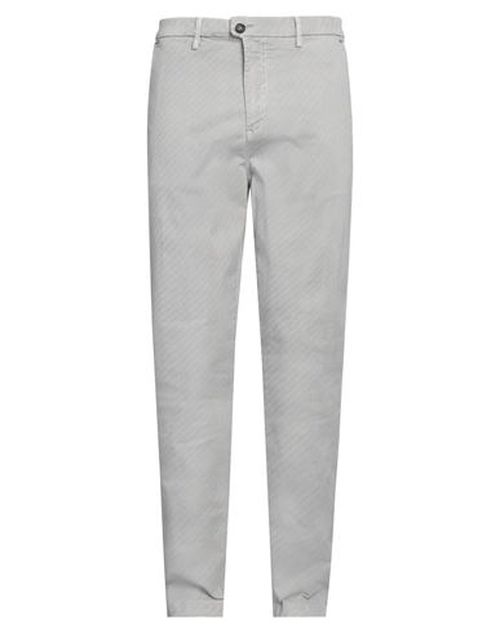 Man Pants Light grey Size 30 Cotton, Elastane