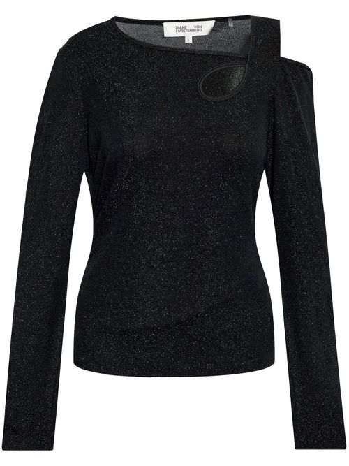 DVF Diane von Furstenberg Randall T-shirt - Black