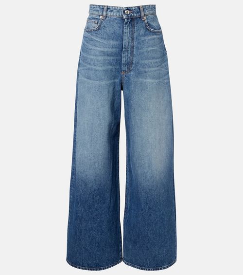 Dangri faded wide-leg jeans