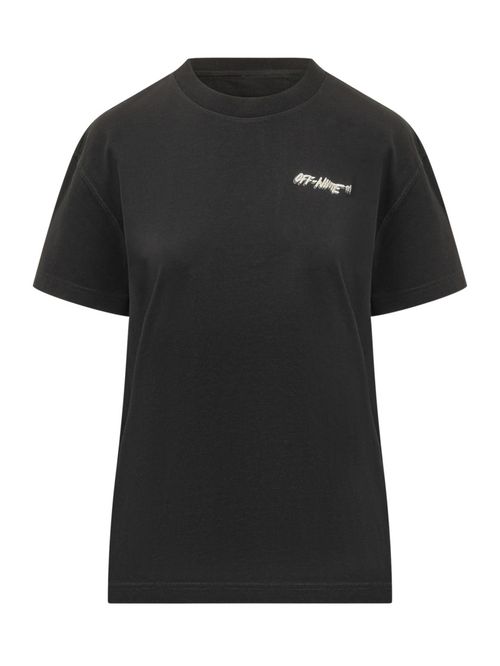 Black Logo Crew Neck T-Shirt