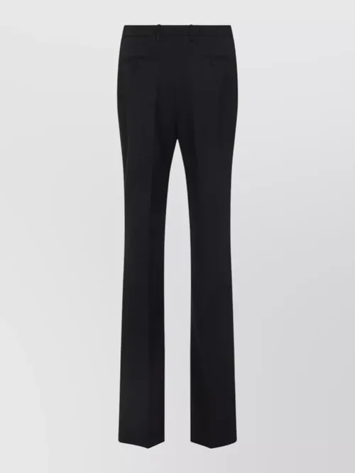 Tom Ford - straight tailored trousers belt loops button