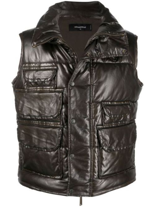 Multiple-pocket design gilet