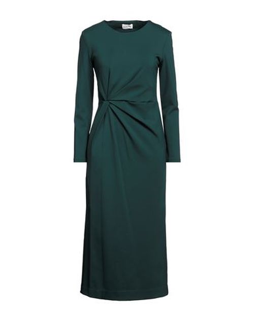 P. a.r. o.s. h. Woman Midi dress Dark green