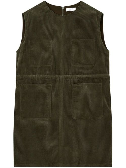 Corduroy dress - Green