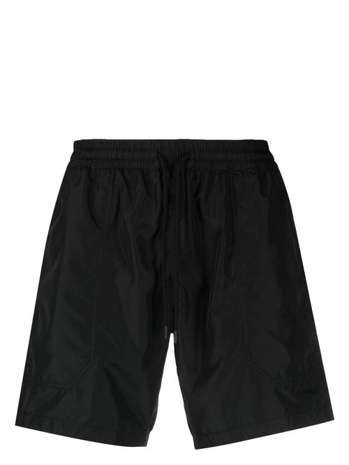 Drawstring swim shorts - Black