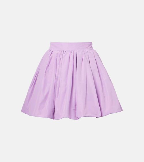 Gathered miniskirt
