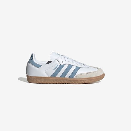 Adidas Women's Samba OG - ftwr white/alumina/ash blue - unisex