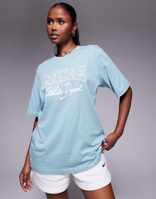 Street Hook oversized graphic t-shirt in green
