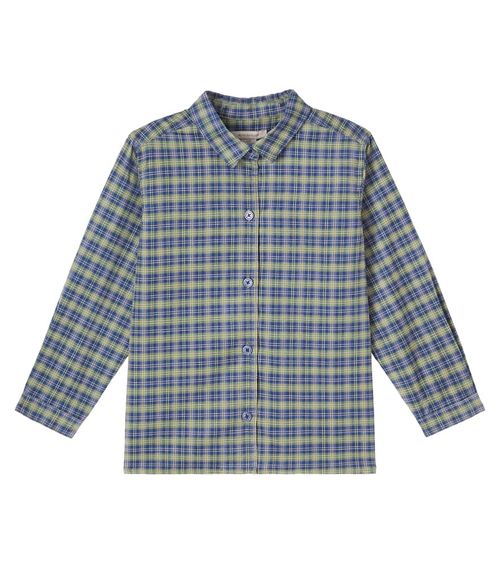 Konges Sløjd Cara checked cotton shirt
