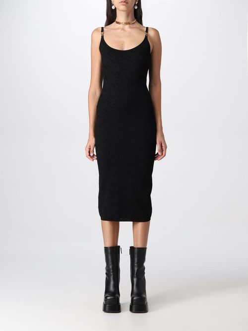 La Greca stretch viscose dress