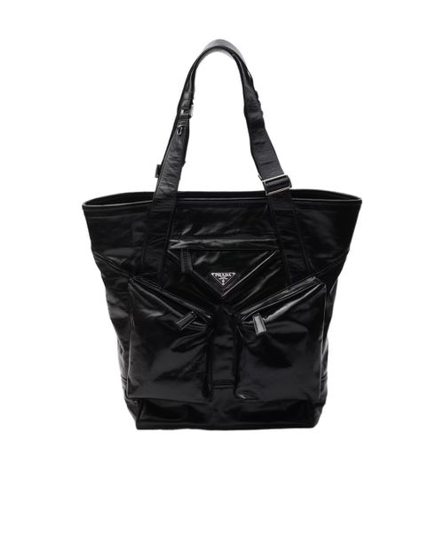 Leather tote