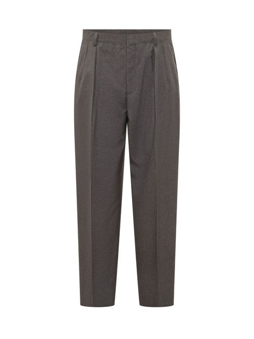Dark Grey Pleated Pants
