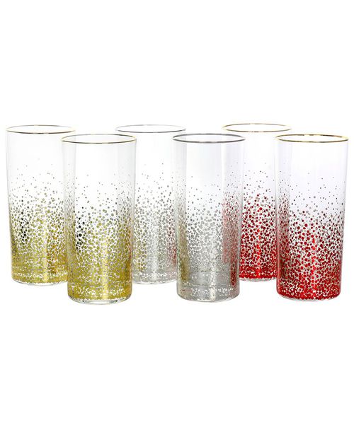 Audrey Hill 6Pc Glass Tumbler Set