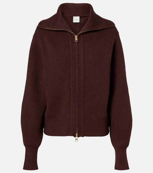 Enrico zip-up cardigan