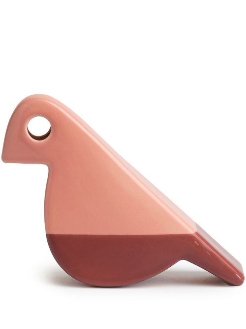 Ceramic bird figure - Pink