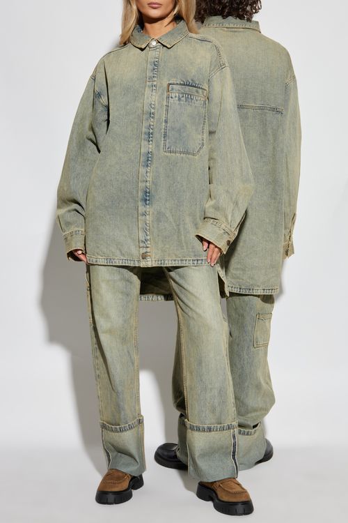 Denim Shirt, Unisex, Blue
