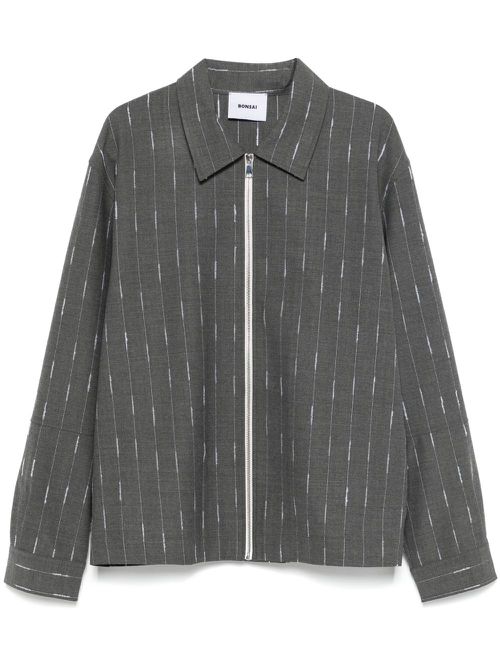 Zip-up shirt - Grey