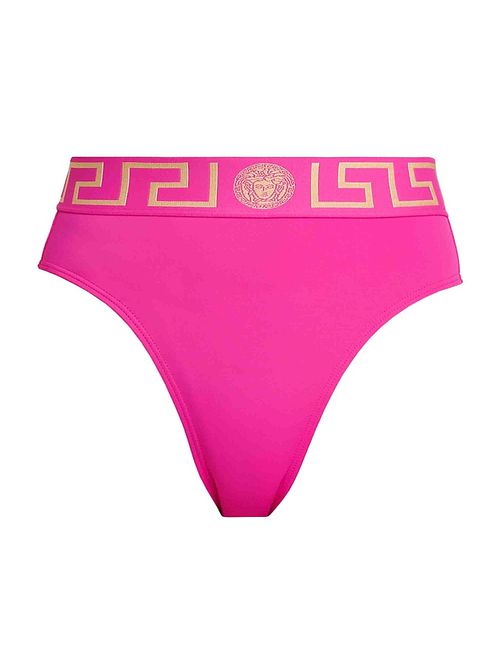 Women's Greca Bikini Bottoms - Pink Sapphire