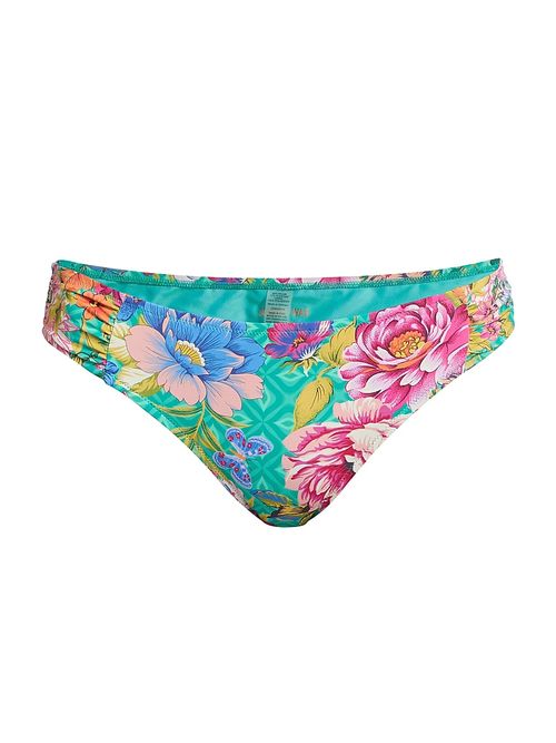 Women's Sweetspire Print Ruched Hipster Bikini Bottom - Sweetspire