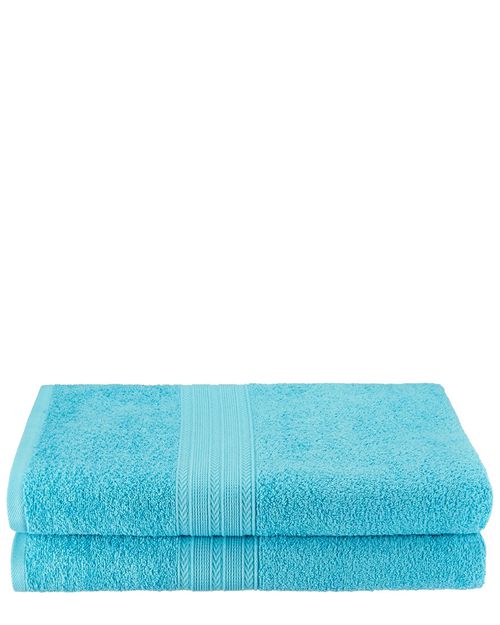2pc Cotton Bath Sheet Set