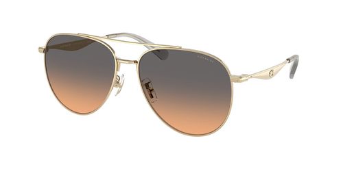 Coach HC7169 CW193 900518 Women’s Sunglasses Gold Size 57