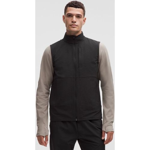 Lululemon – Men's Grid Full-Zip Vest – Color Black